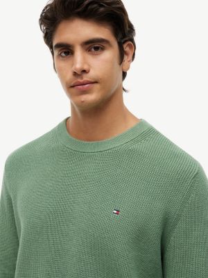 Мужские свитеры Tommy Hilfiger Mixed-Knit Crewneck Sweater — фото 3