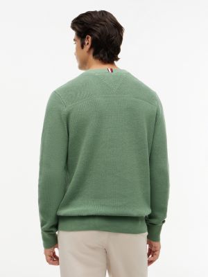 Мужские свитеры Tommy Hilfiger Mixed-Knit Crewneck Sweater — фото 4
