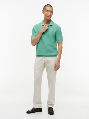Мужские свитеры Tommy Hilfiger Short-Sleeve Waffled Sweater Polo — фото 2
