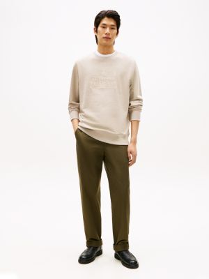 Мужские худи Tommy Hilfiger Embroidered Logo Terry Sweatshirt — фото 3