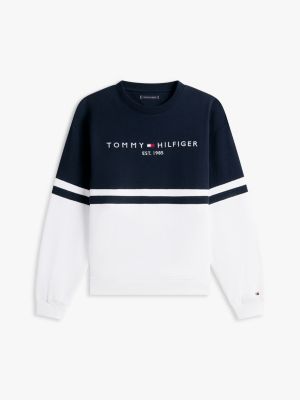 Мужские худи Tommy Hilfiger Tommy Logo Colorblock Sweatshirt — фото 5