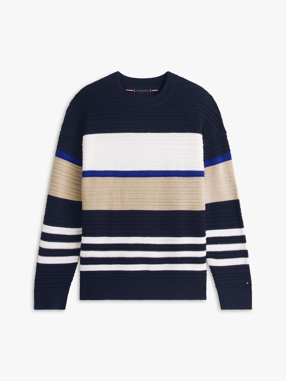 Colorblock Sweater — Navy/Multi Colorblock