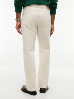 Garment-Dyed Straight Jean — Ecru 5