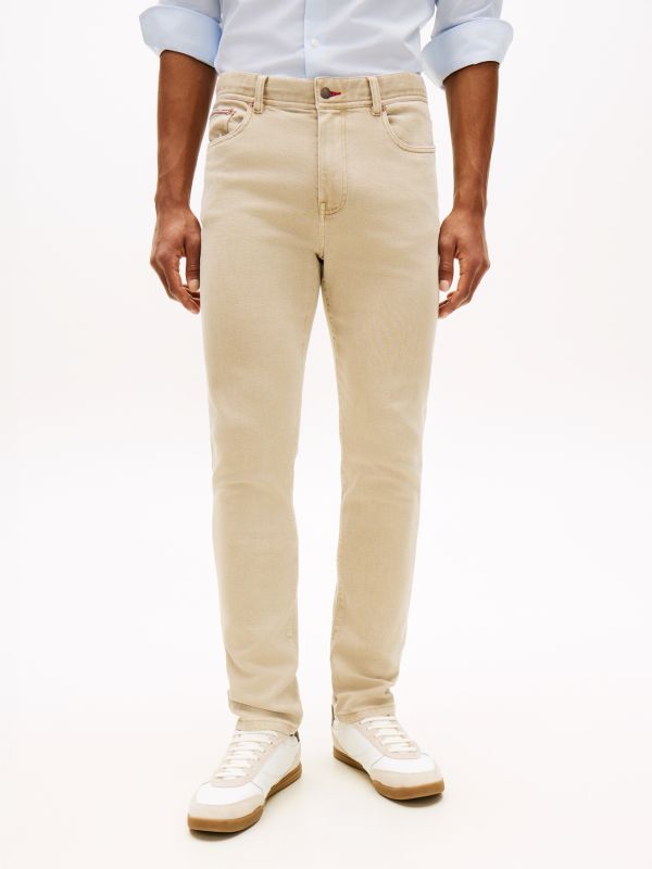 Garment-Dyed Slim Jean — Sandalwood Pigment Dye