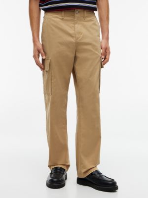 Relaxed Straight Utility Pant, Classic Khaki