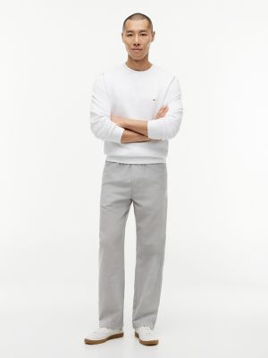 Мужские брюки Tommy Hilfiger Cotton-Linen Blend Relaxed Pant — фото 2