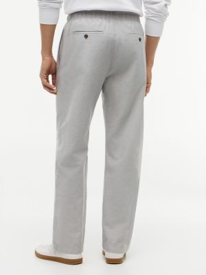 Мужские брюки Tommy Hilfiger Cotton-Linen Blend Relaxed Pant — фото 4