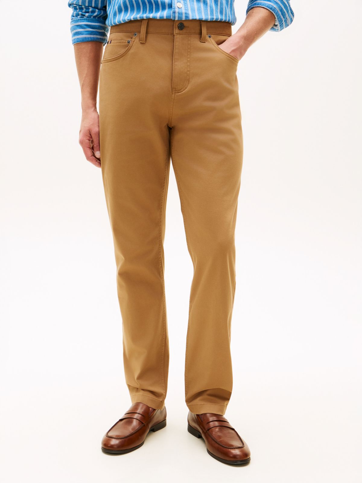 5-Pocket Straight Pant — Hickory