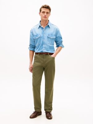 5-Pocket Straight Pant, Ghost Fern