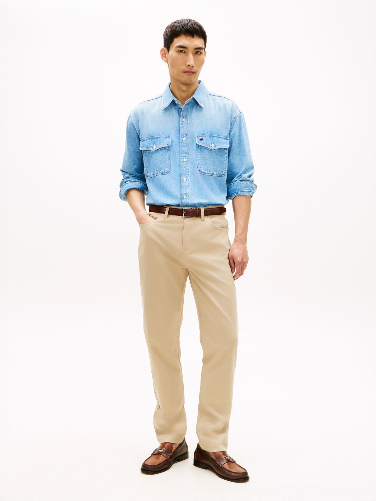5-Pocket Straight Pant — Sandalwood