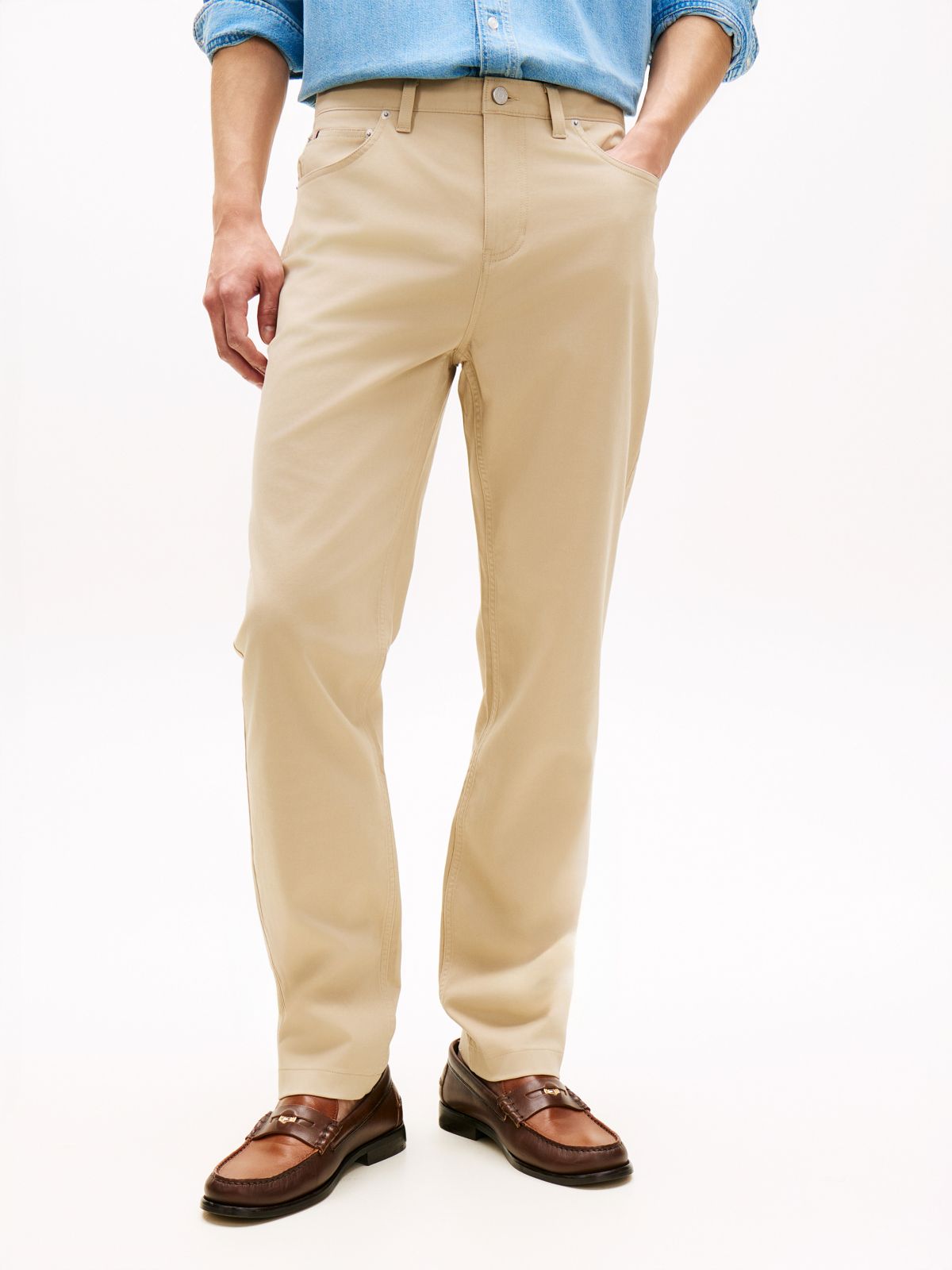 5-Pocket Straight Pant — Sandalwood