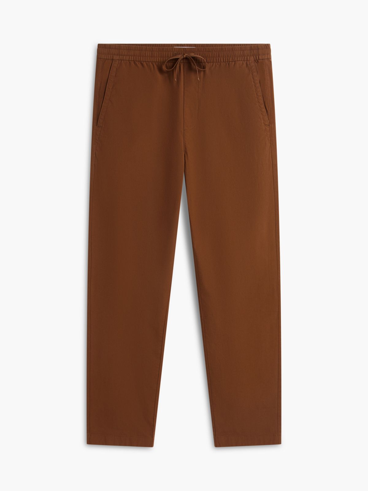 Stretch Cotton Pant — Pecan Nut