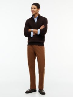 Stretch Cotton Pant — Pecan Nut 2