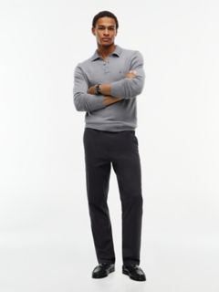 Stretch Cotton Pant — Charcoal Smoke 2