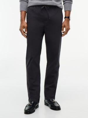 Stretch Cotton Pant, Charcoal Smoke