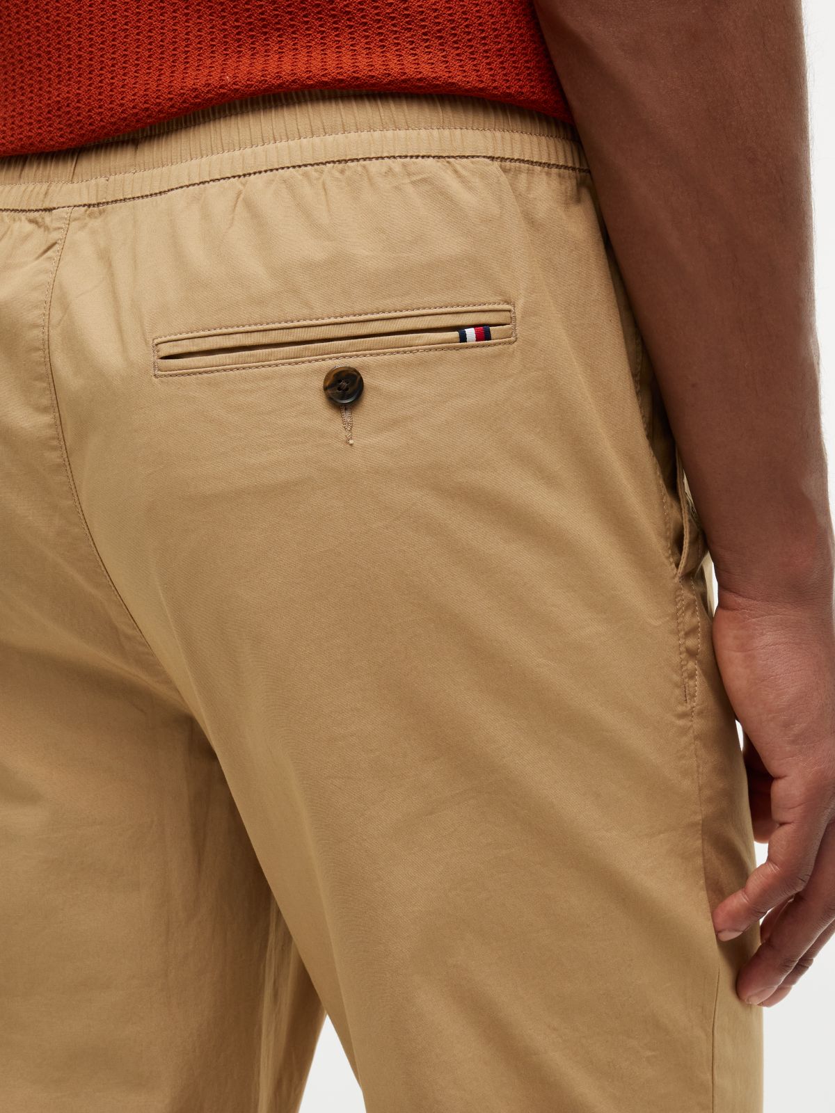 Stretch Cotton Pant — Classic Khaki