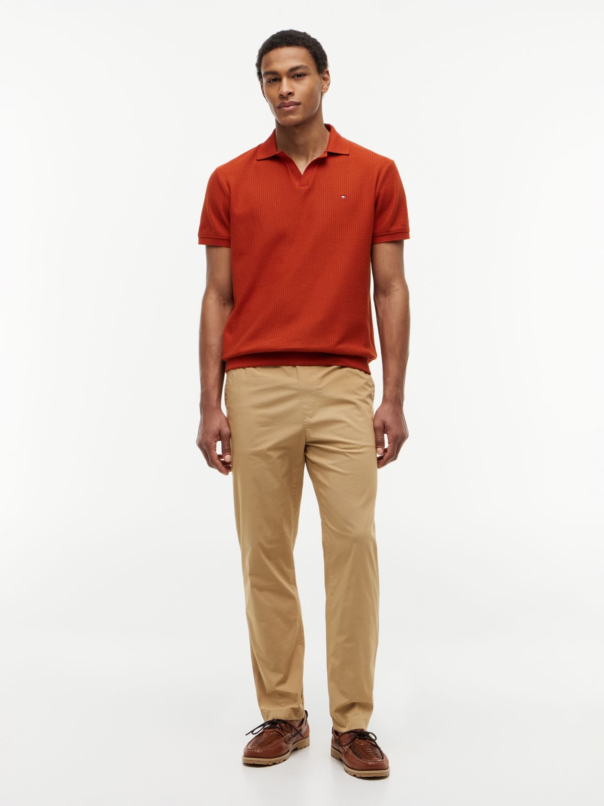 Stretch Cotton Pant — Classic Khaki
