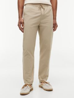 Stretch Cotton Pant — Sandalwood 2