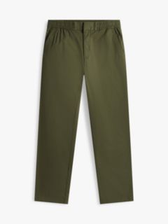Elastic-Back Waistband Dobby Pant — Ghost Fern 5