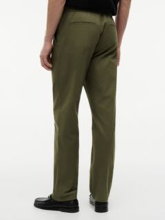 Elastic-Back Waistband Dobby Pant — Ghost Fern 4