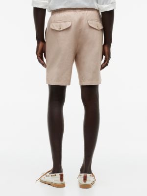 Мужские брюки Tommy Hilfiger Regular Fit 7" Cotton-Linen Blend Short — фото 4