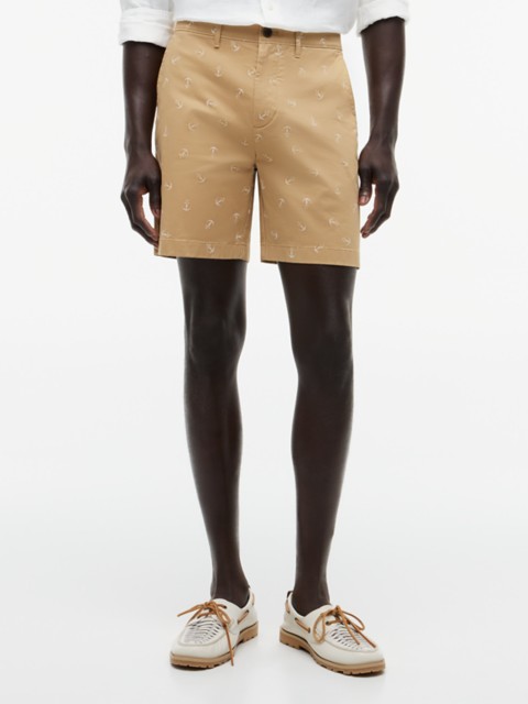 Мужские брюки Tommy Hilfiger Regular Fit 7" Anchor Print Short