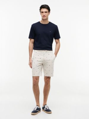 Мужские брюки Tommy Hilfiger Regular Fit 9" Sailing Flag Print Short — фото 2