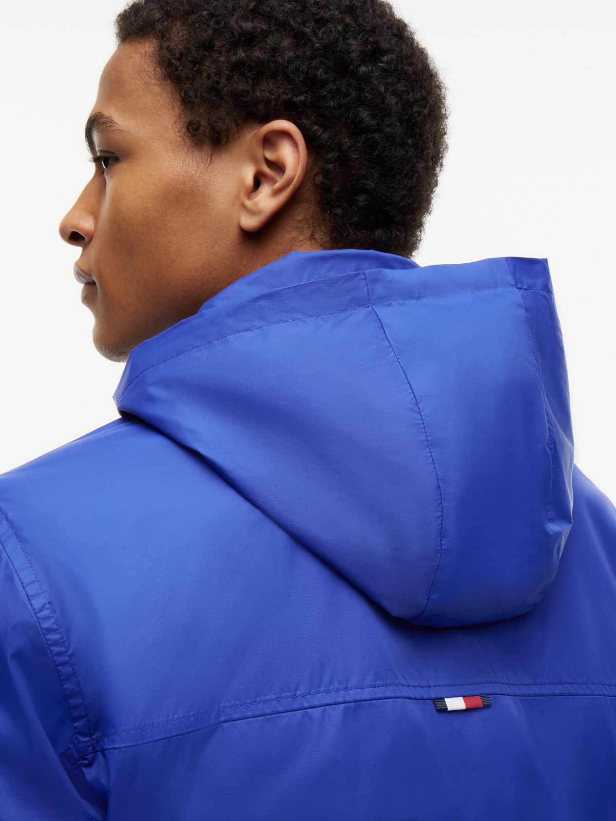 Water-Repellent Ripstop Windbreaker — Wedge Blue
