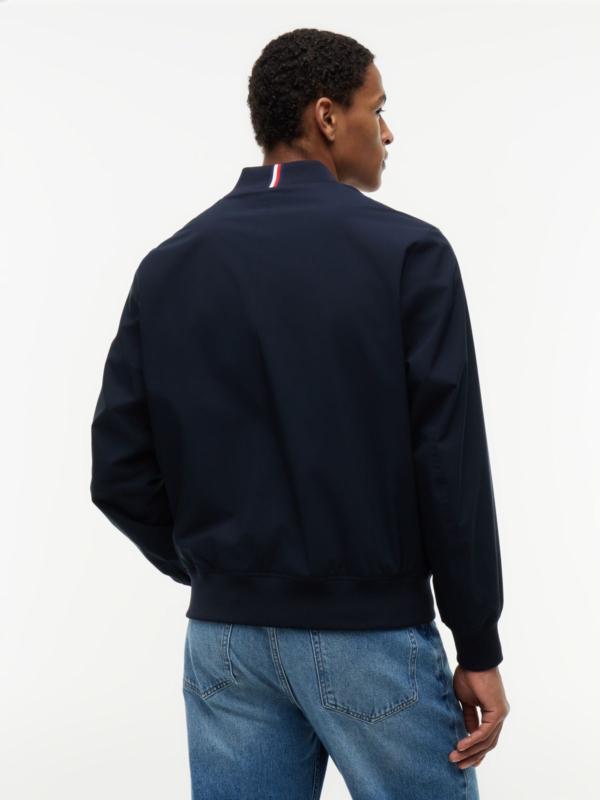 TH Performance Water-Repellent Bomber — Navy