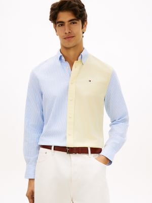 Regular Fit Colorblock Stripe Shirt