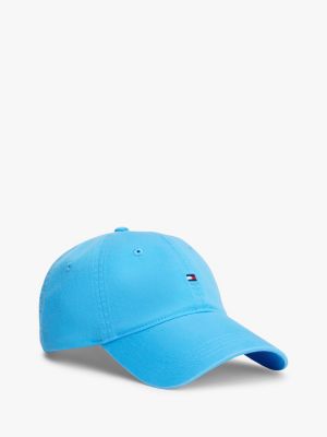 Flag Logo Baseball Cap, Light Blue