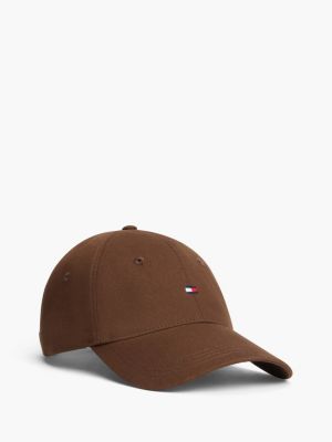 Flag Logo Baseball Cap, Legacy Brown