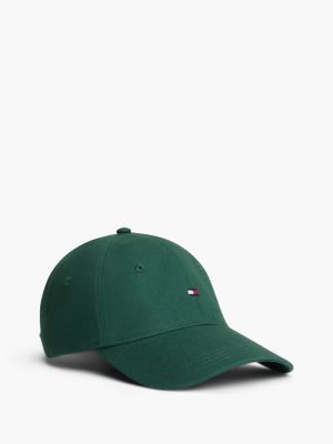 Flag Logo Baseball Cap, Ornamental Green