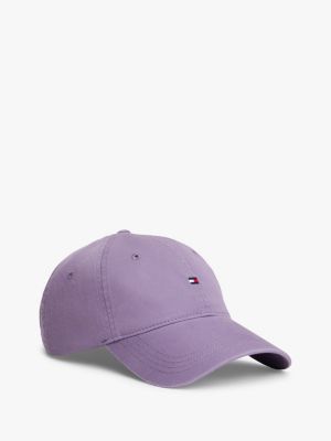 Flag Logo Baseball Cap, Smooth Taupe