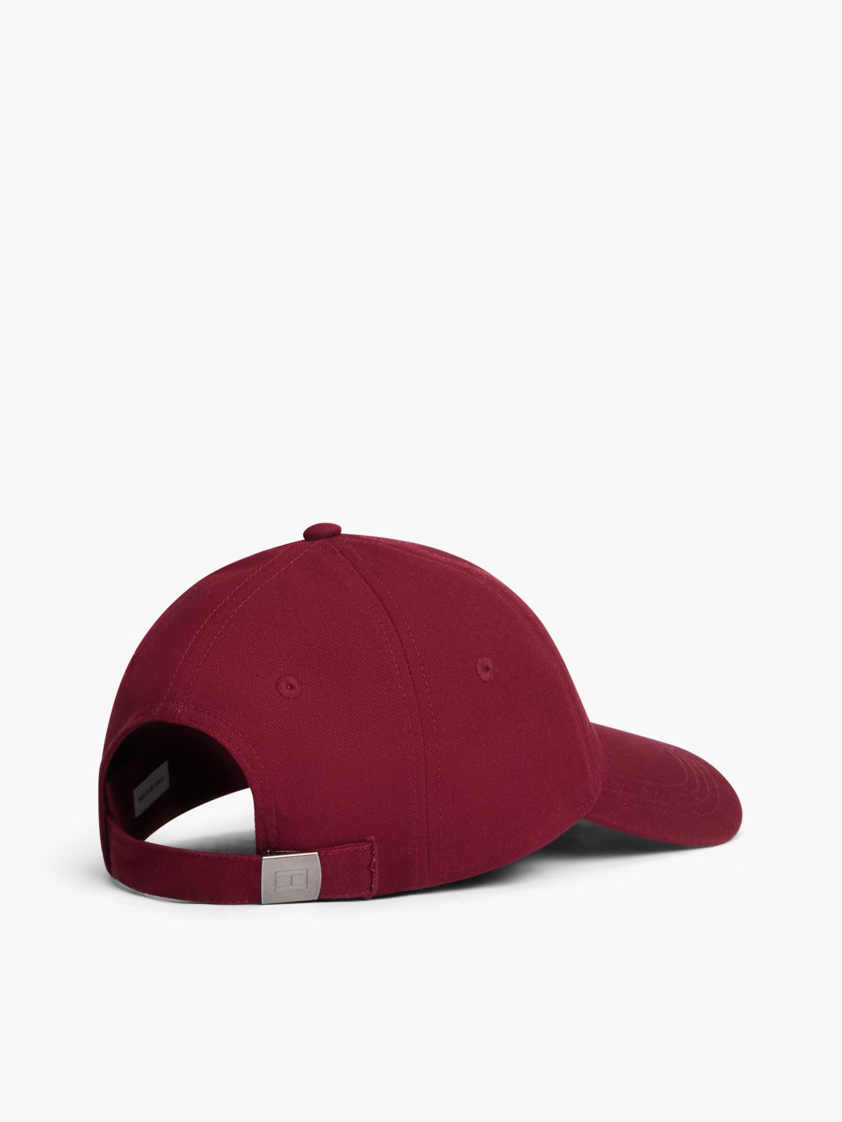 Flag Logo Baseball Cap — Burgundy