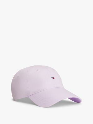 Flag Logo Baseball Cap, Lilac Sprig