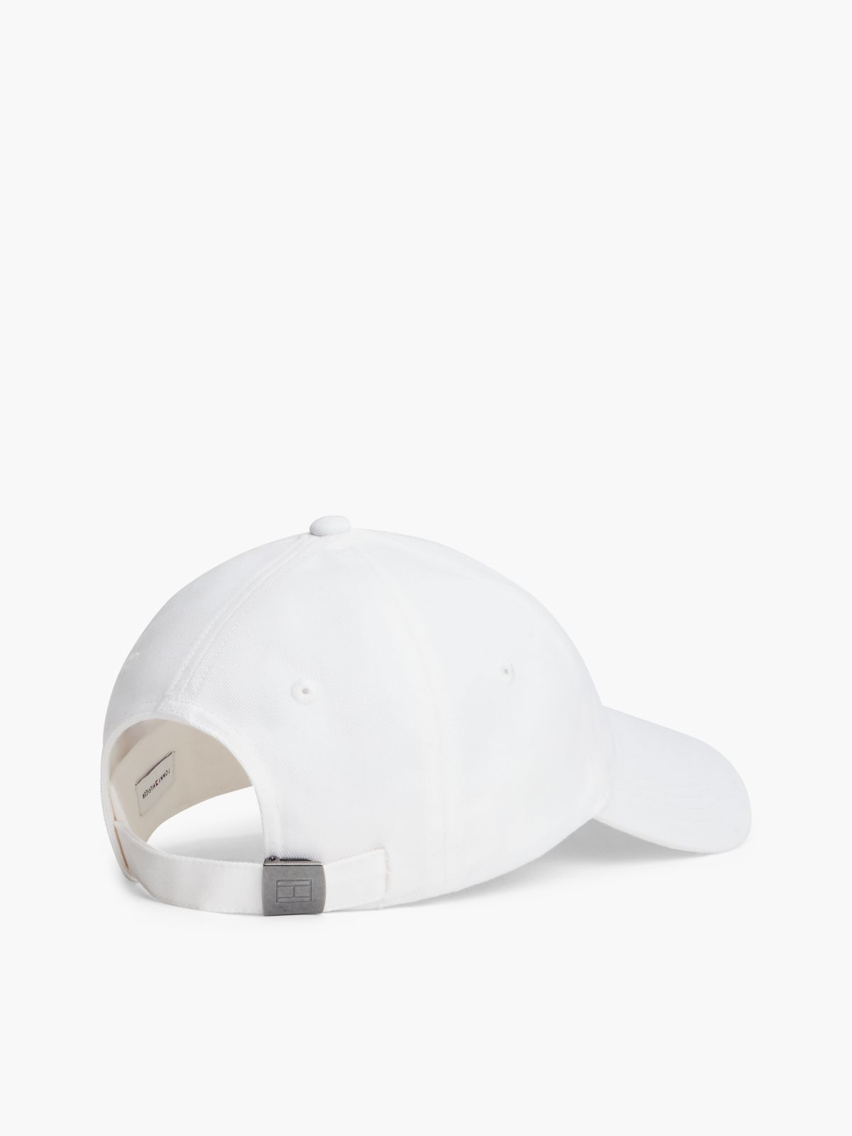 Flag Logo Baseball Cap — Optic White