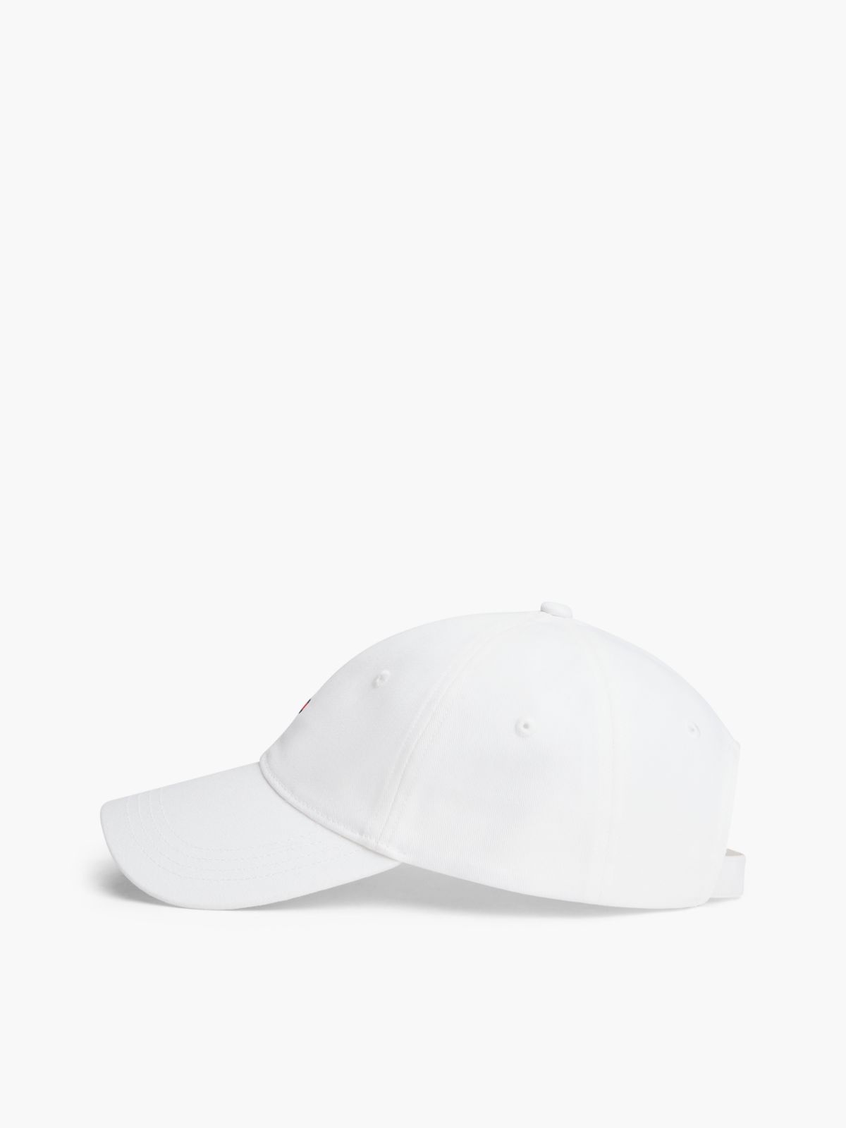 Flag Logo Baseball Cap — Optic White