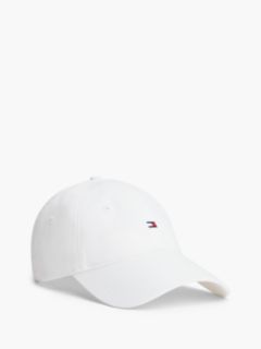 Flag Logo Baseball Cap — Optic White 1