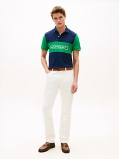 Regular Fit Wicking Pique Polo — Light Navy 2