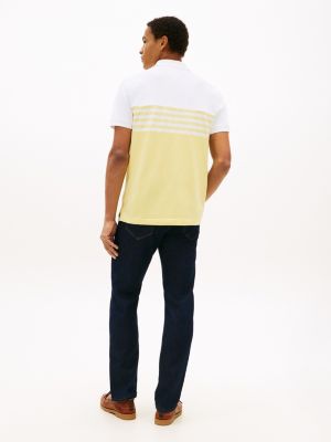 Мужские свитеры Tommy Hilfiger Regular Fit Colorblock Pique Polo — фото 4