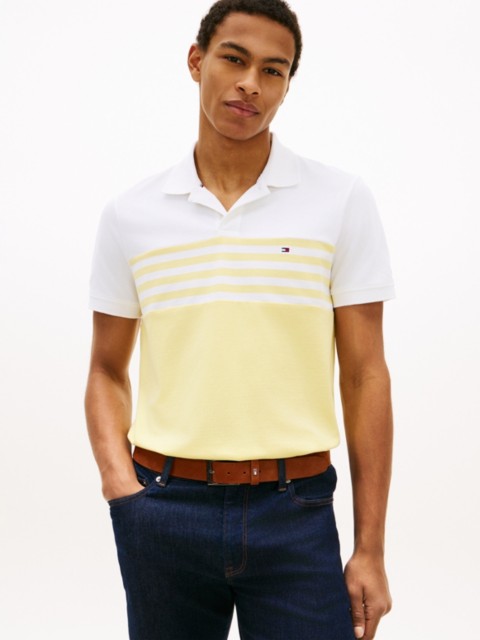 Мужские свитеры Tommy Hilfiger Regular Fit Colorblock Pique Polo