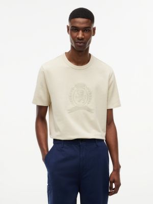 Laurel Leaf Logo Garment-Dyed T-Shirt from Tommy Hilfiger - $27.25