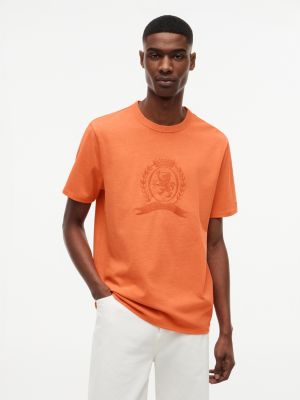 Laurel Leaf Logo Garment-Dyed T-Shirt, Paradise Lily