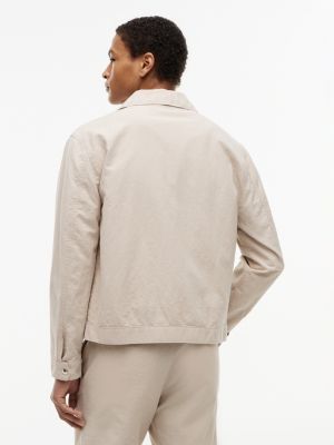 Мужские куртки Tommy Hilfiger Cotton-Linen Blend Ivy Jacket — фото 4