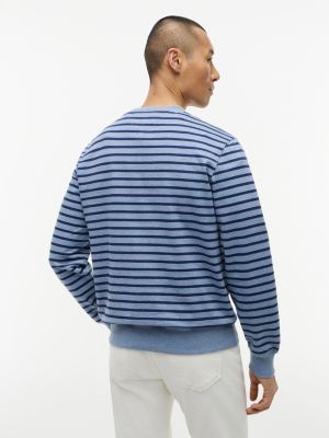 Мужские худи Tommy Hilfiger Striped Terry Crewneck Sweatshirt — фото 4