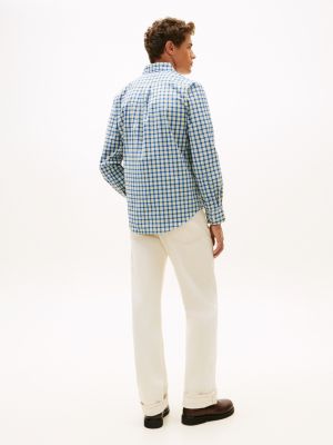Мужские рубашки Tommy Hilfiger Regular Fit Check All-Day Shirt — фото 4