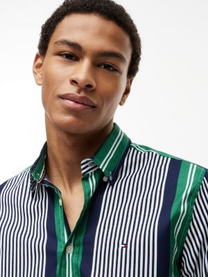トップス LimitedEditioPrimeOverRegularCollarShirt Regular Fit Retro Stripe All-Day Shirt | Tommy Hilfiger