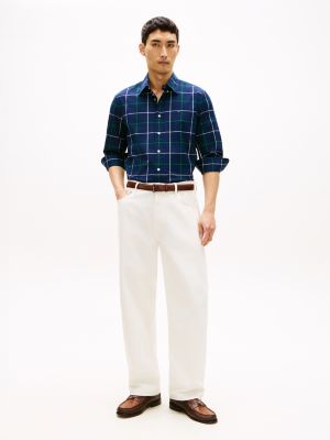 Regular Fit Windowpane All-Day Shirt | Tommy Hilfiger