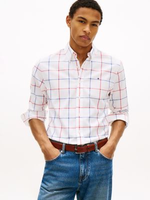 Regular Fit Windowpane All-Day Shirt from Tommy Hilfiger - $53.70